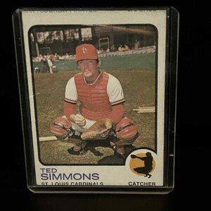 Ted Simmons #85 | 1973 Topps Baseball Trading Card